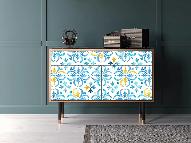 Dressoir - 115x85x48 cm - BS4 - Lisbon Flover, Walnoot