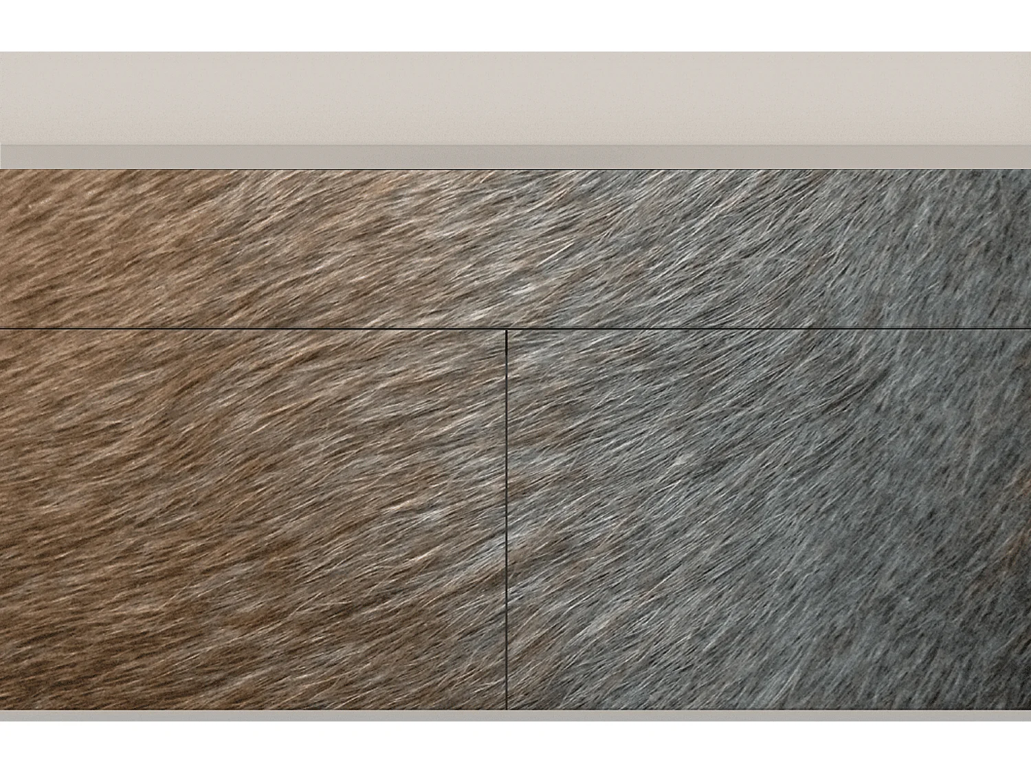 Kredens - 115x85x48 cm - BS4 - Peanut Hair, Piaskowy