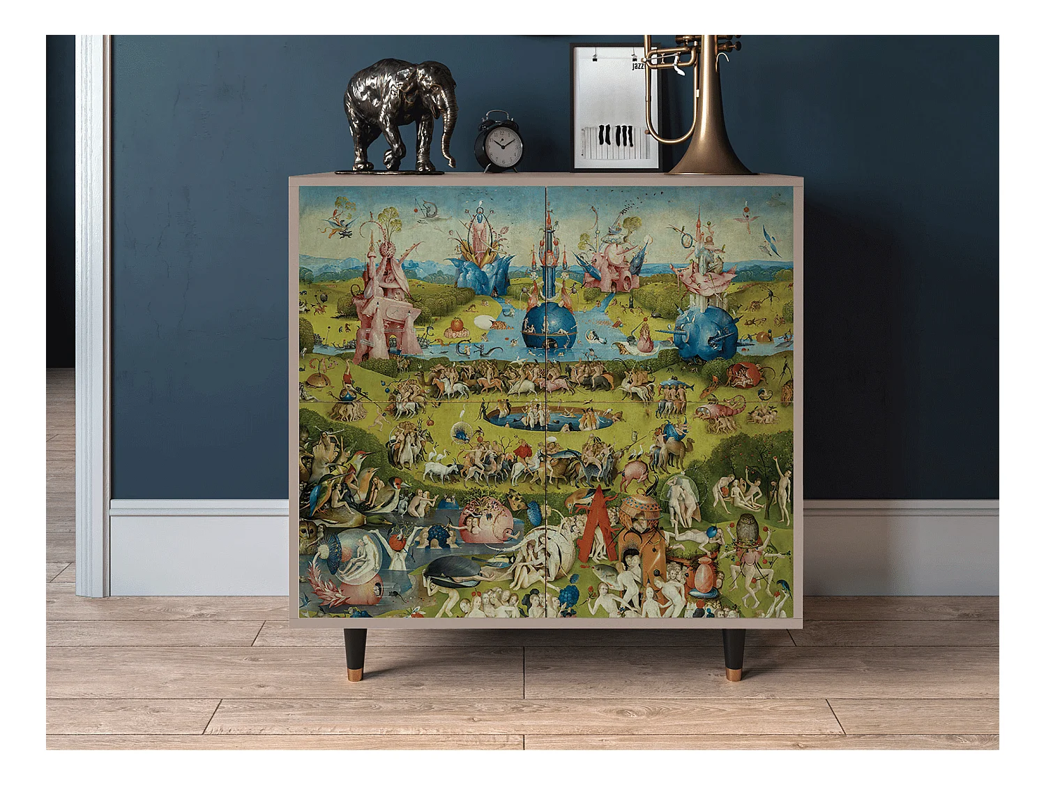 Credenza - 94x96x48 cm - BS3 - The Garden 2 by Bosch, Latte