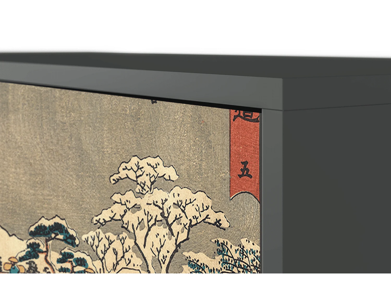 Buffet - 115х84х41 cm - S3 - Katabira River, Anthracite