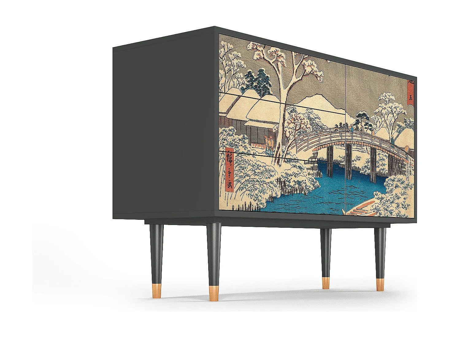 Buffet - 115х84х41 cm - S3 - Katabira River, Anthracite