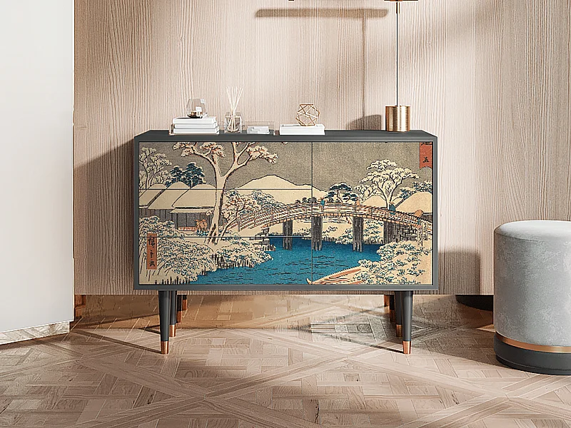 Buffet - 115х84х41 cm - S3 - Katabira River, Anthracite