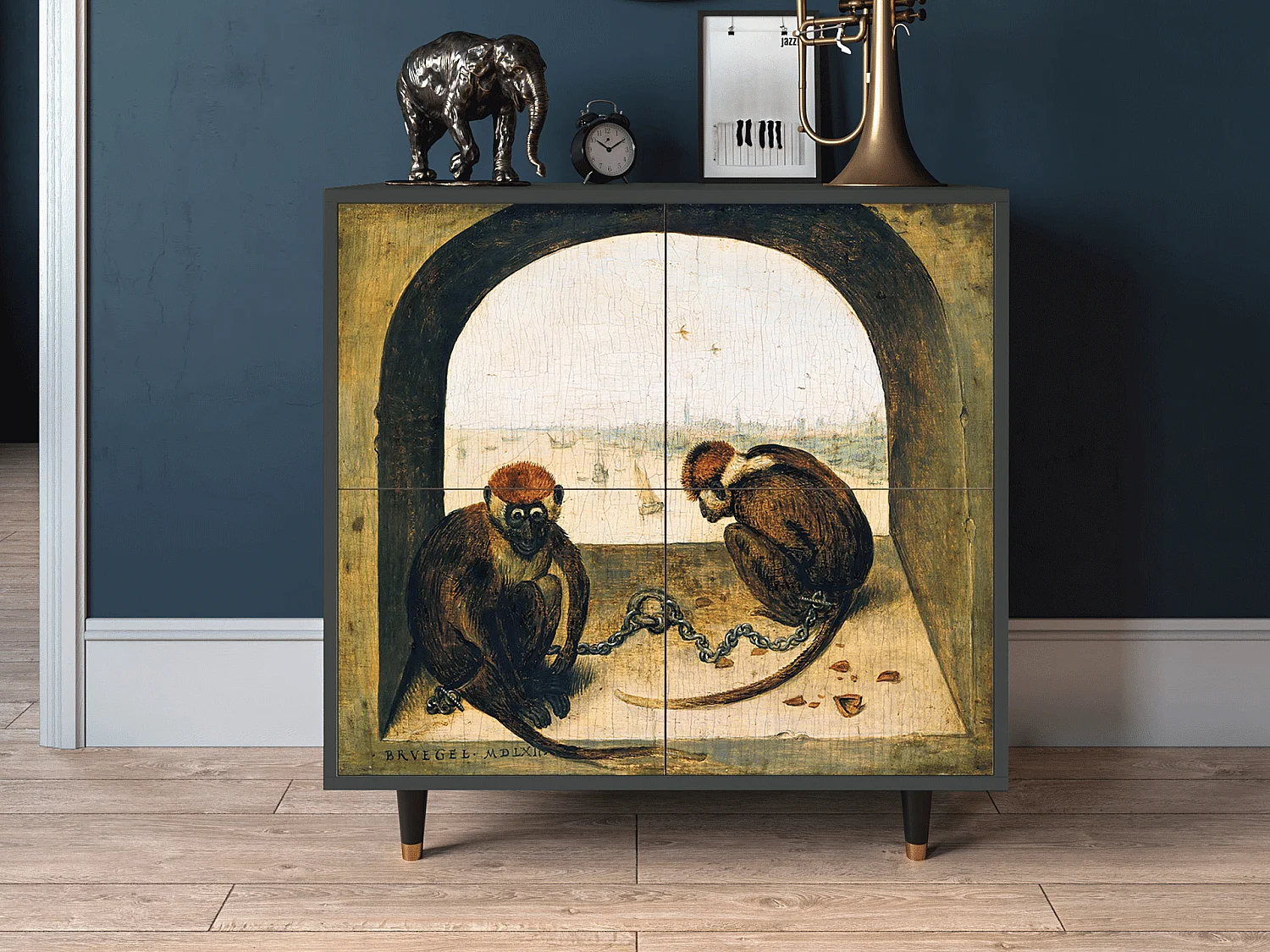 Aparador - 94x96x48 cm - BS3 - Two Monkeys, Antracite