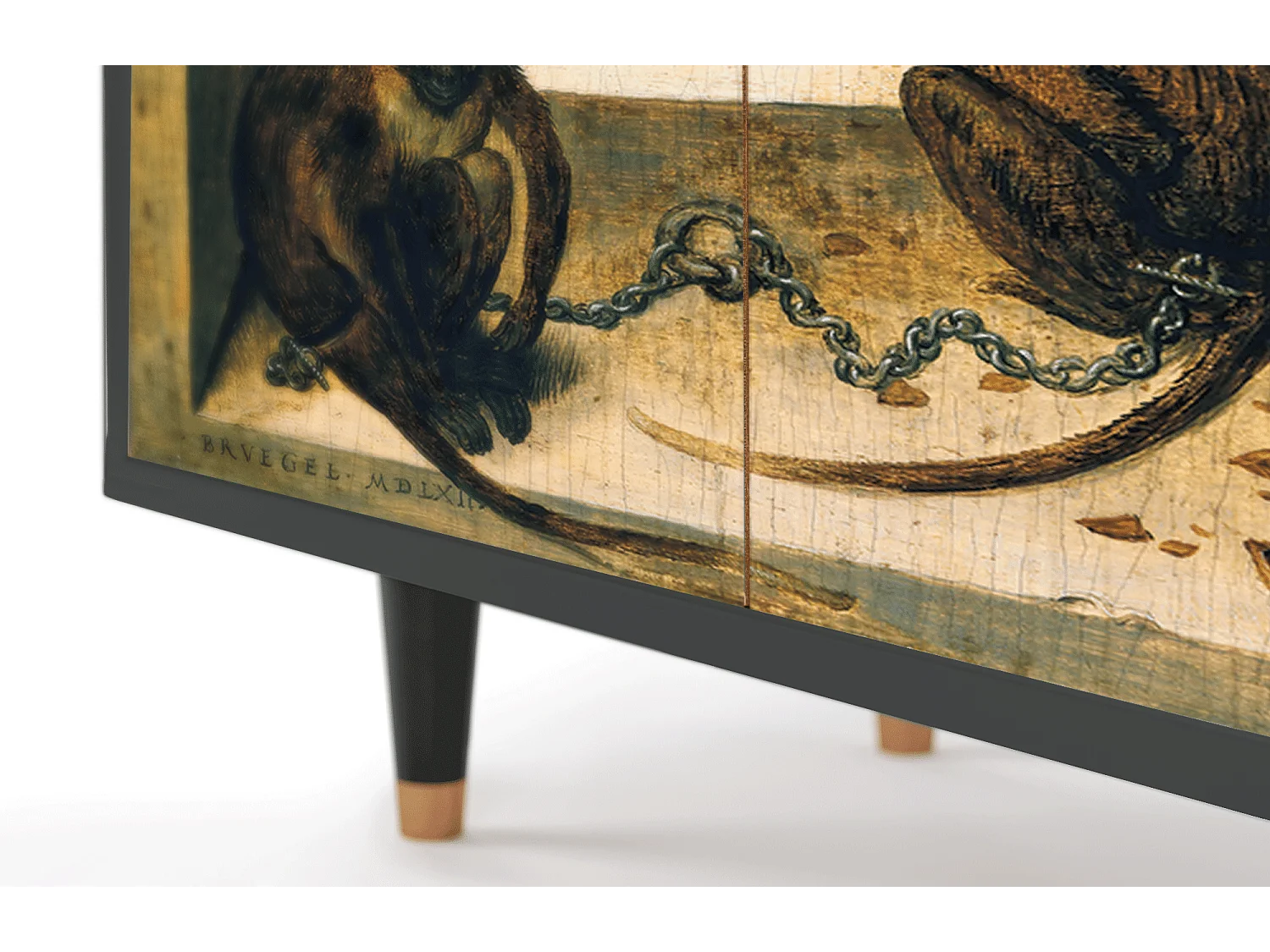 Buffet - 94x96x48 cm - BS3 - Two Monkeys, Anthracite