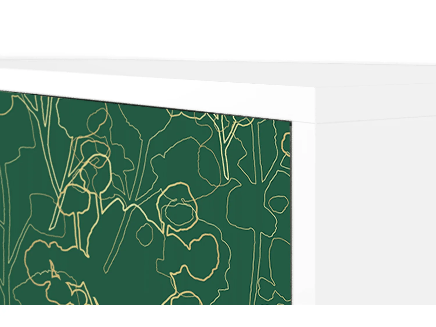 Buffet - 115х84х41 cm - S3 - Emerald Forest, Blanc