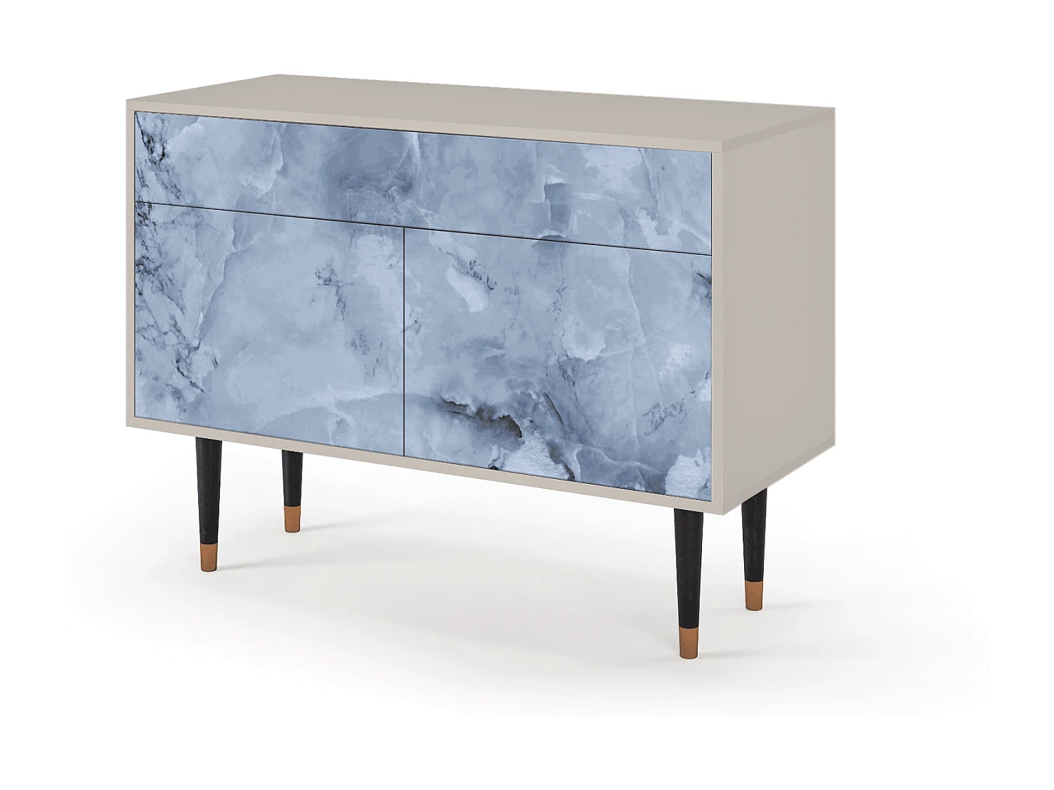 Aparador - 115x85x48 cm - BS4 - Feather Ice, Arena