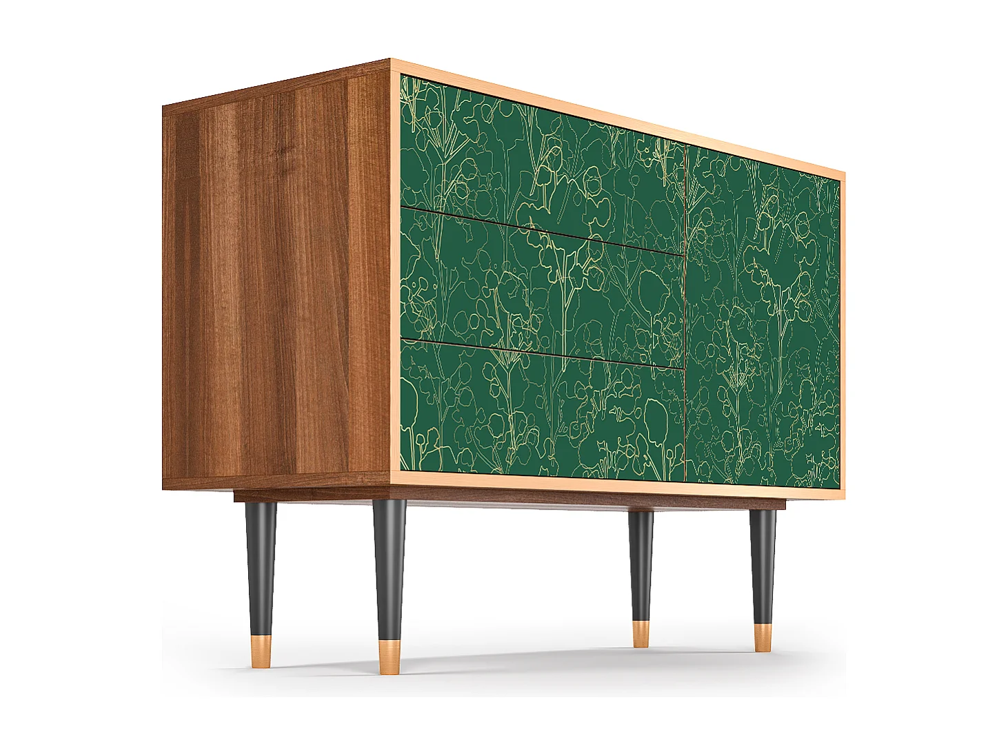 Credenza - 115х84х41 cm - S3 - Emerald Forest, Noce