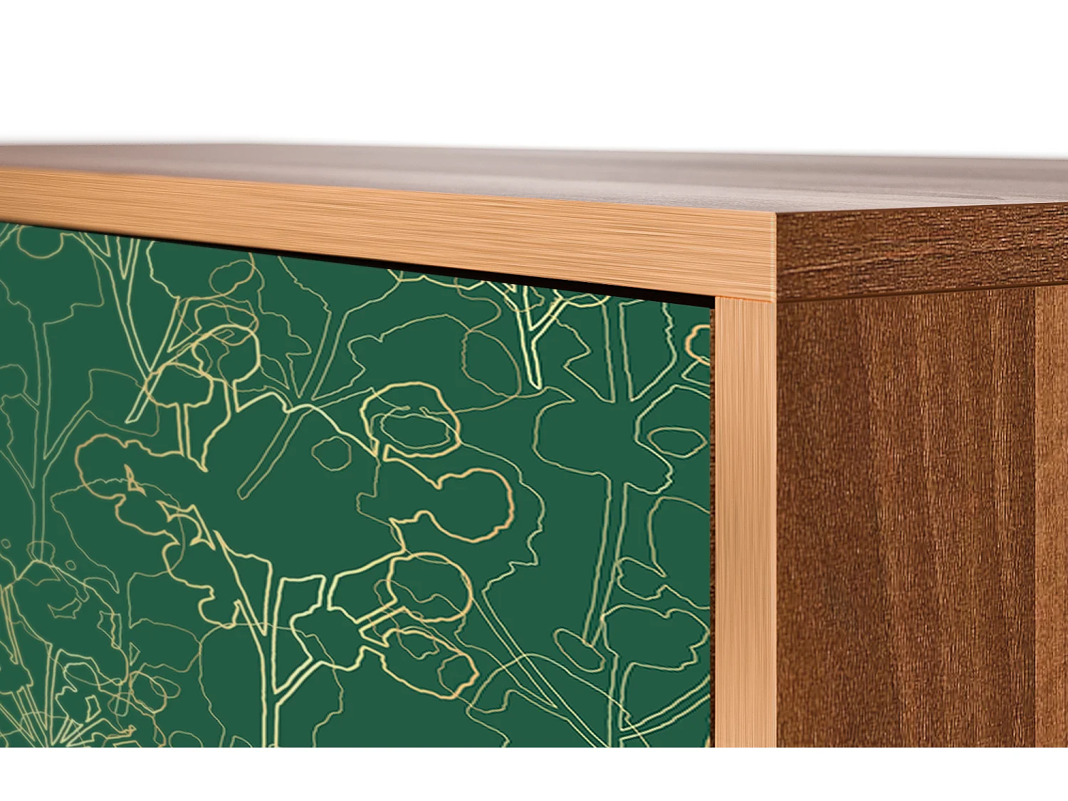 Credenza - 115х84х41 cm - S3 - Emerald Forest, Noce