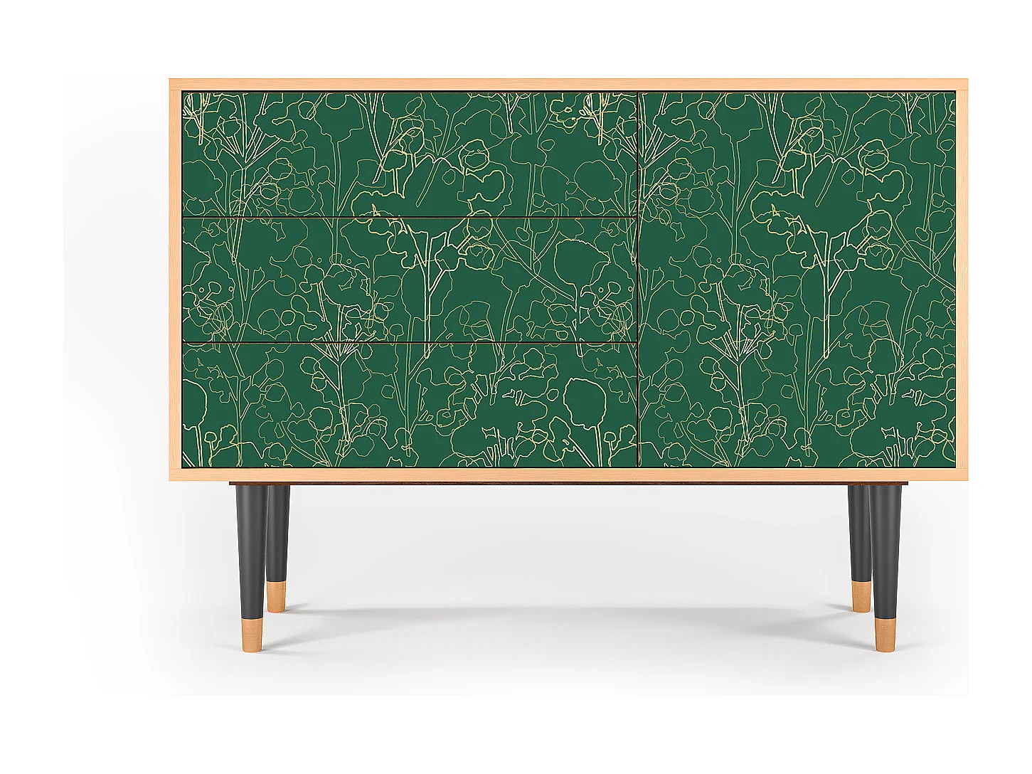 Buffet - 115х84х41 cm - S3 - Emerald Forest, Noyer