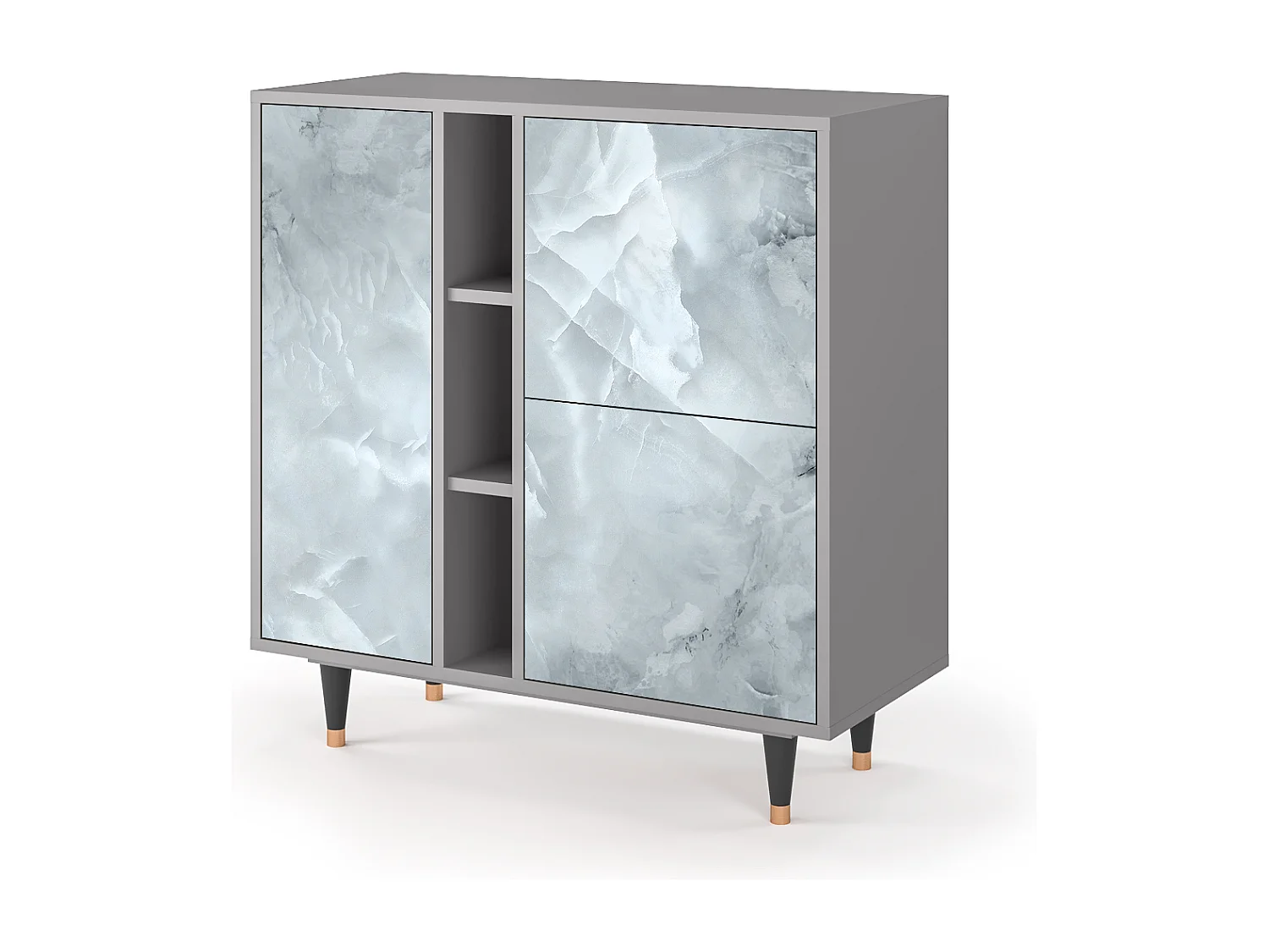 Buffet - 94х96х41 cm - BS5 - The Onyx, Gris