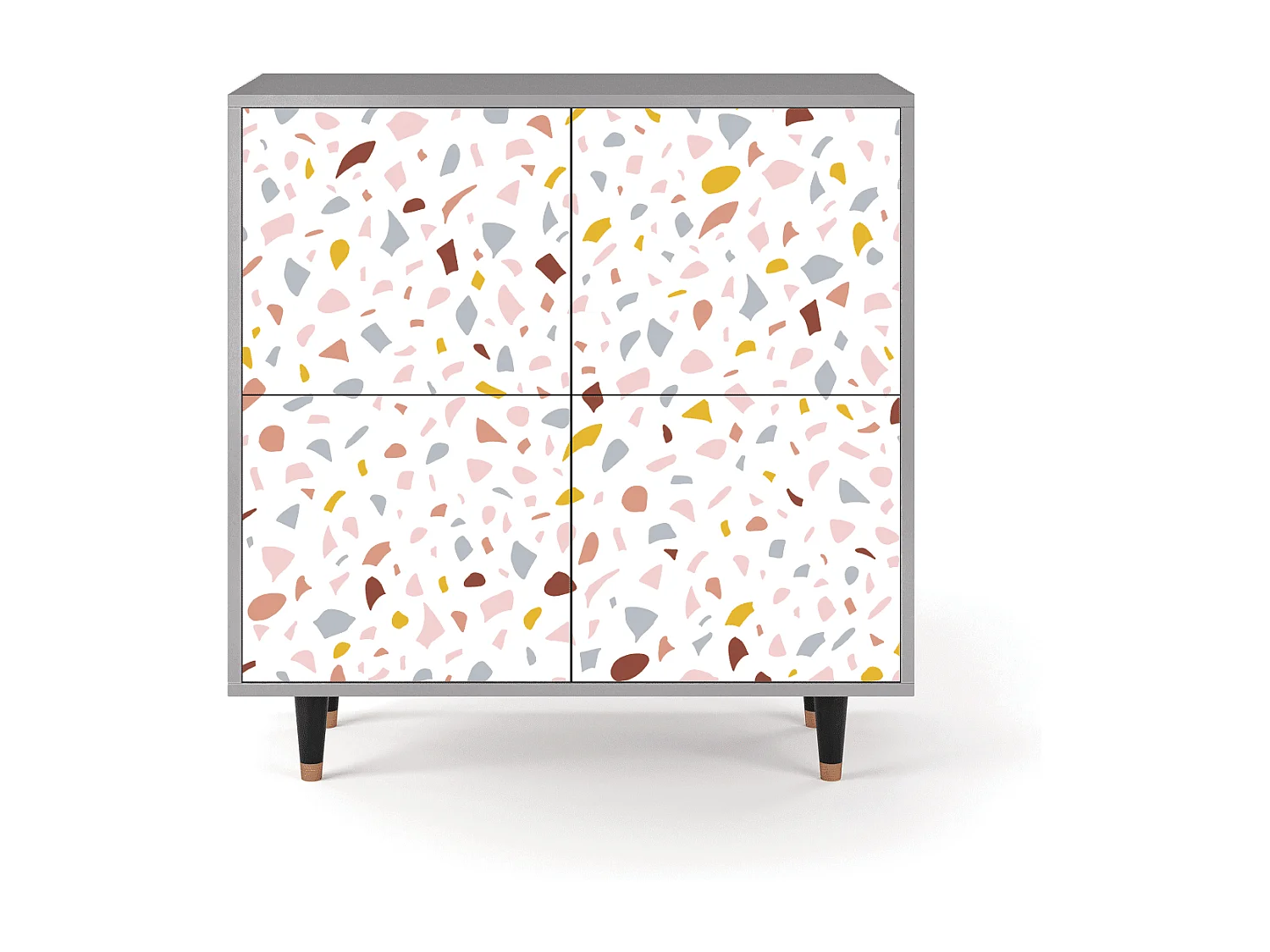 Buffet - 94x96x48 cm - BS3 - Marmelade Cheese, Gris