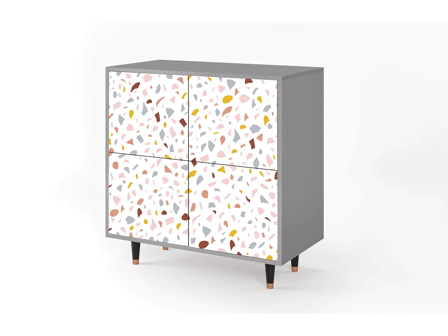 Buffet - 94x96x48 cm - BS3 - Marmelade Cheese, Gris