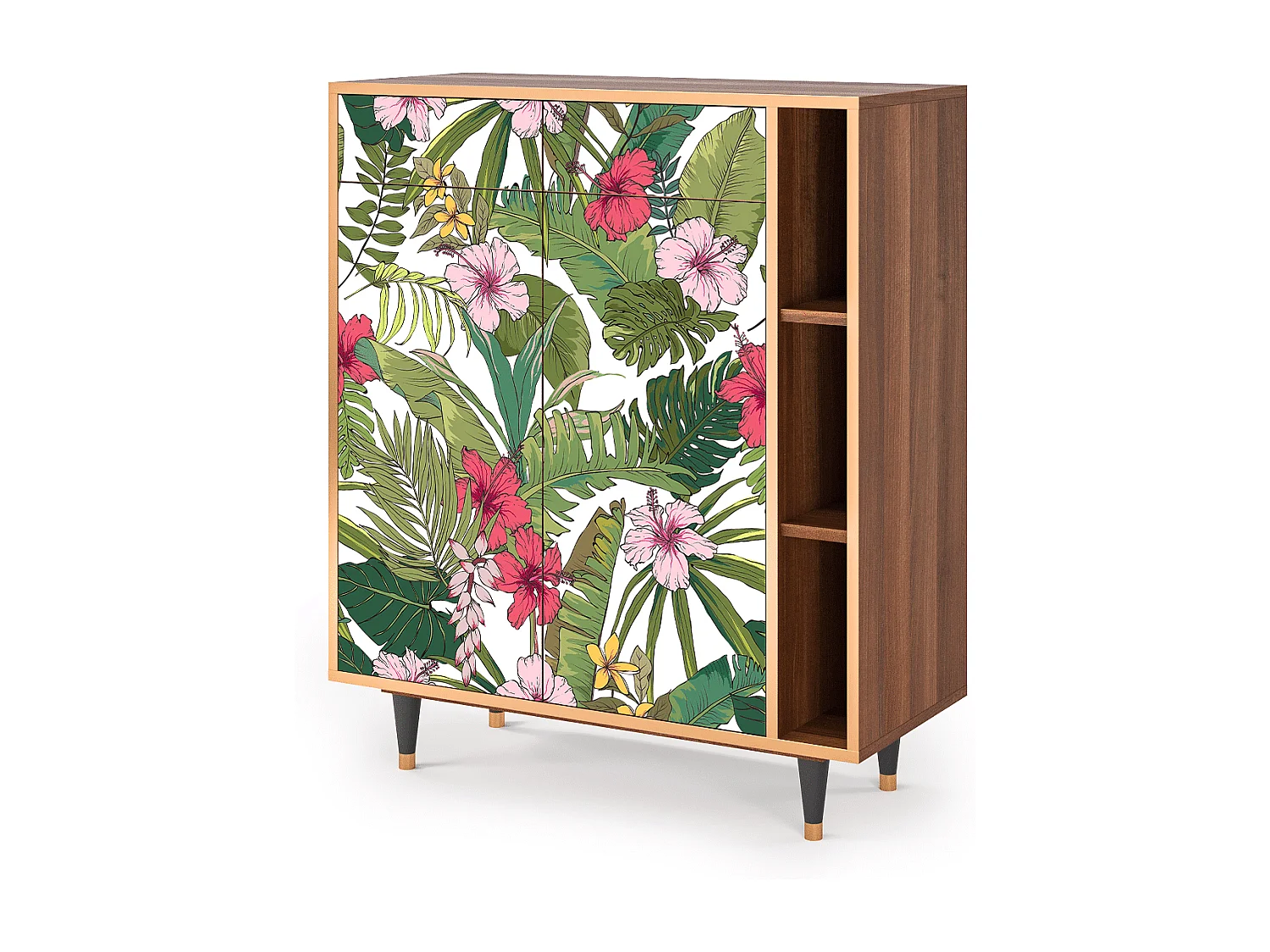 Buffet - 96х110х41 cm - BS6 - Verdant Tropics, Noyer