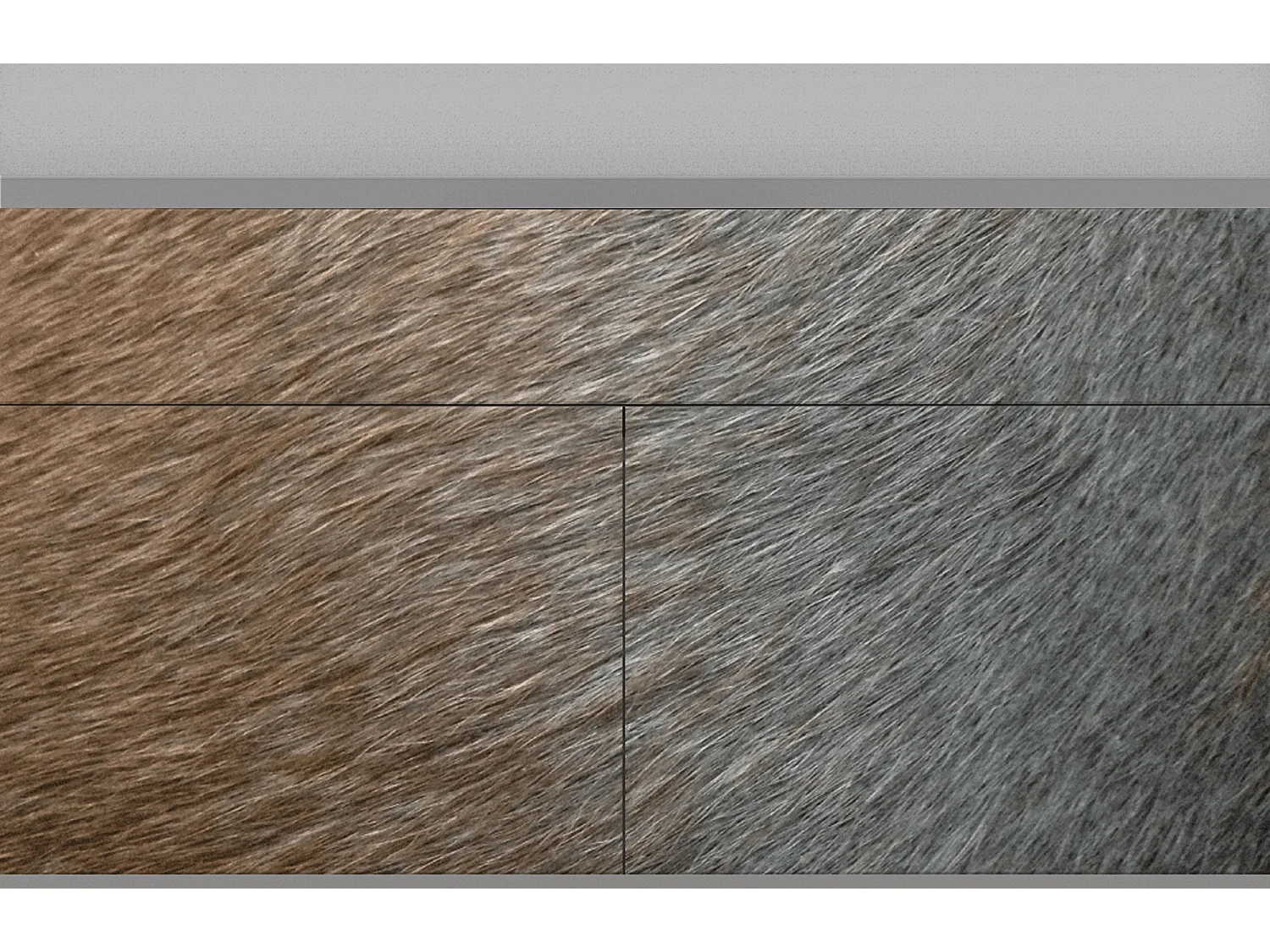 Buffet - 115x85x48 cm - BS4 - Peanut Hair, Gris