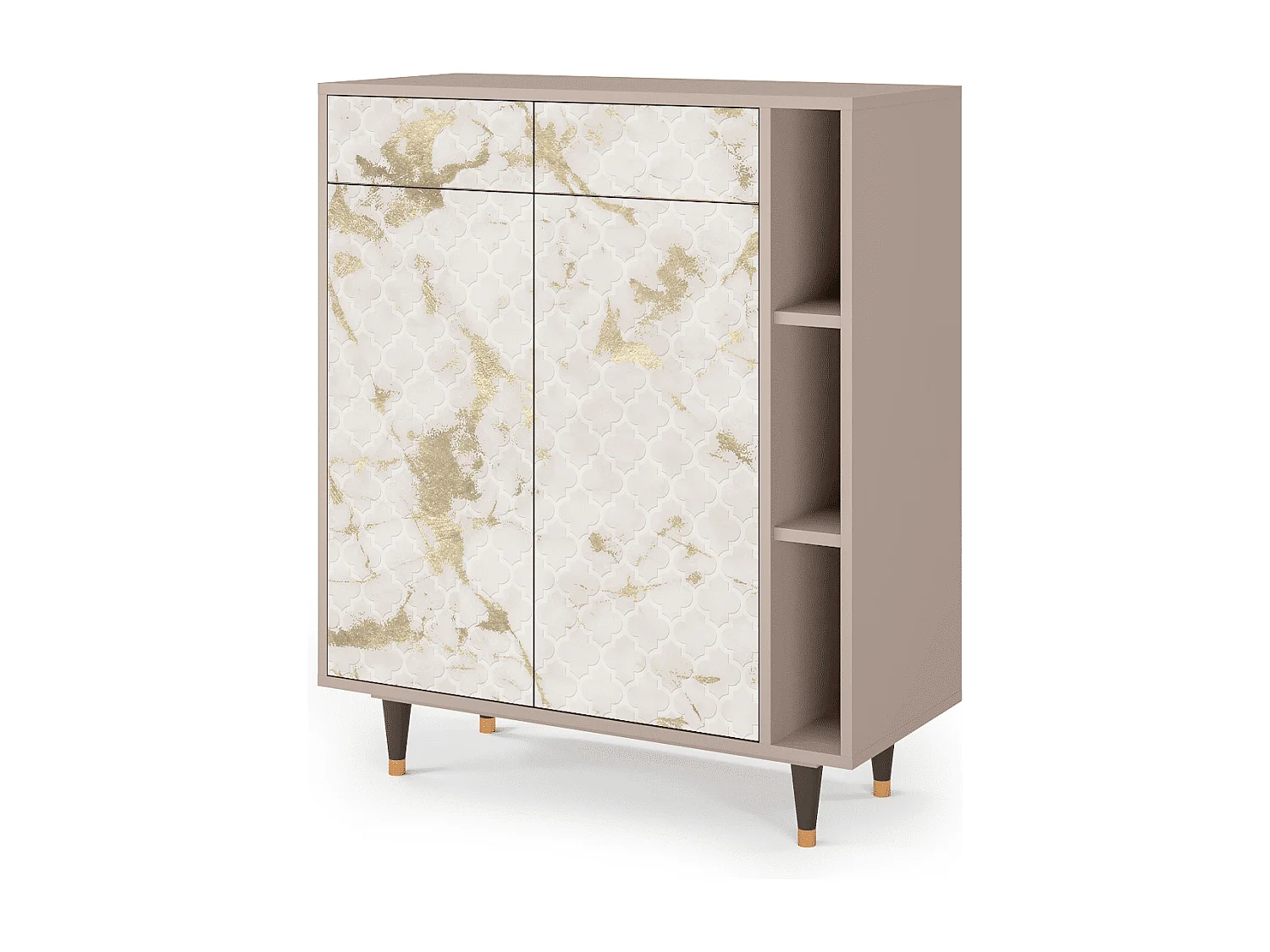 Aparador - 96х110х41 cm - BS6 - Sahara desert, Latte