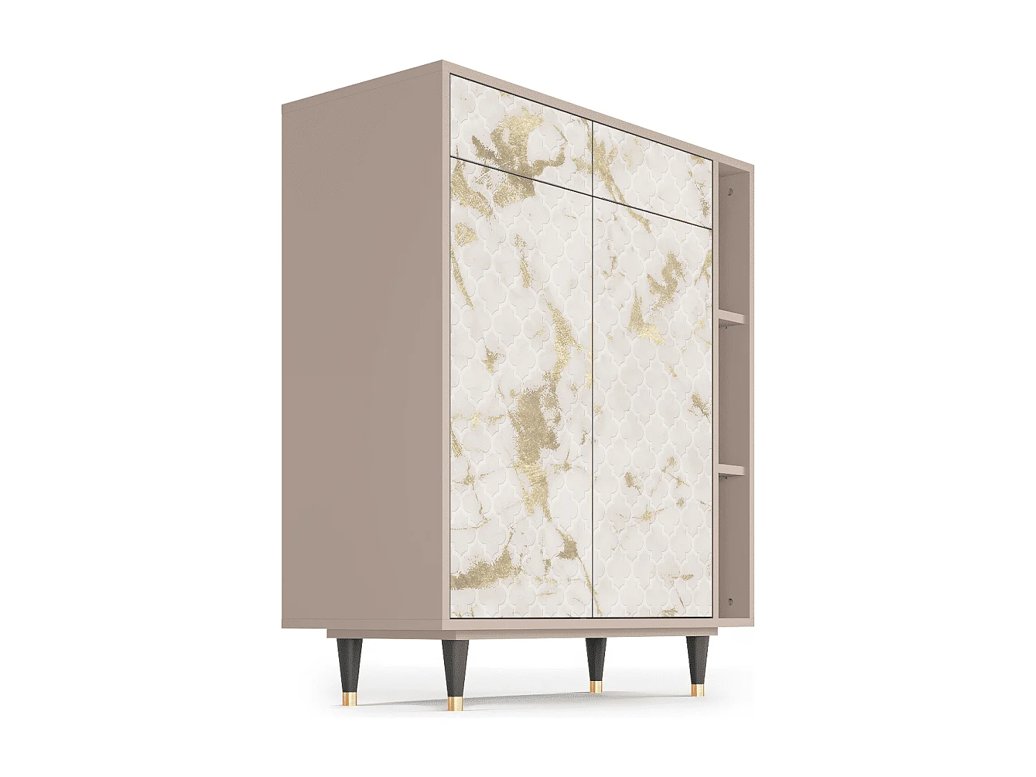 Aparador - 96х110х41 cm - BS6 - Sahara desert, Latte