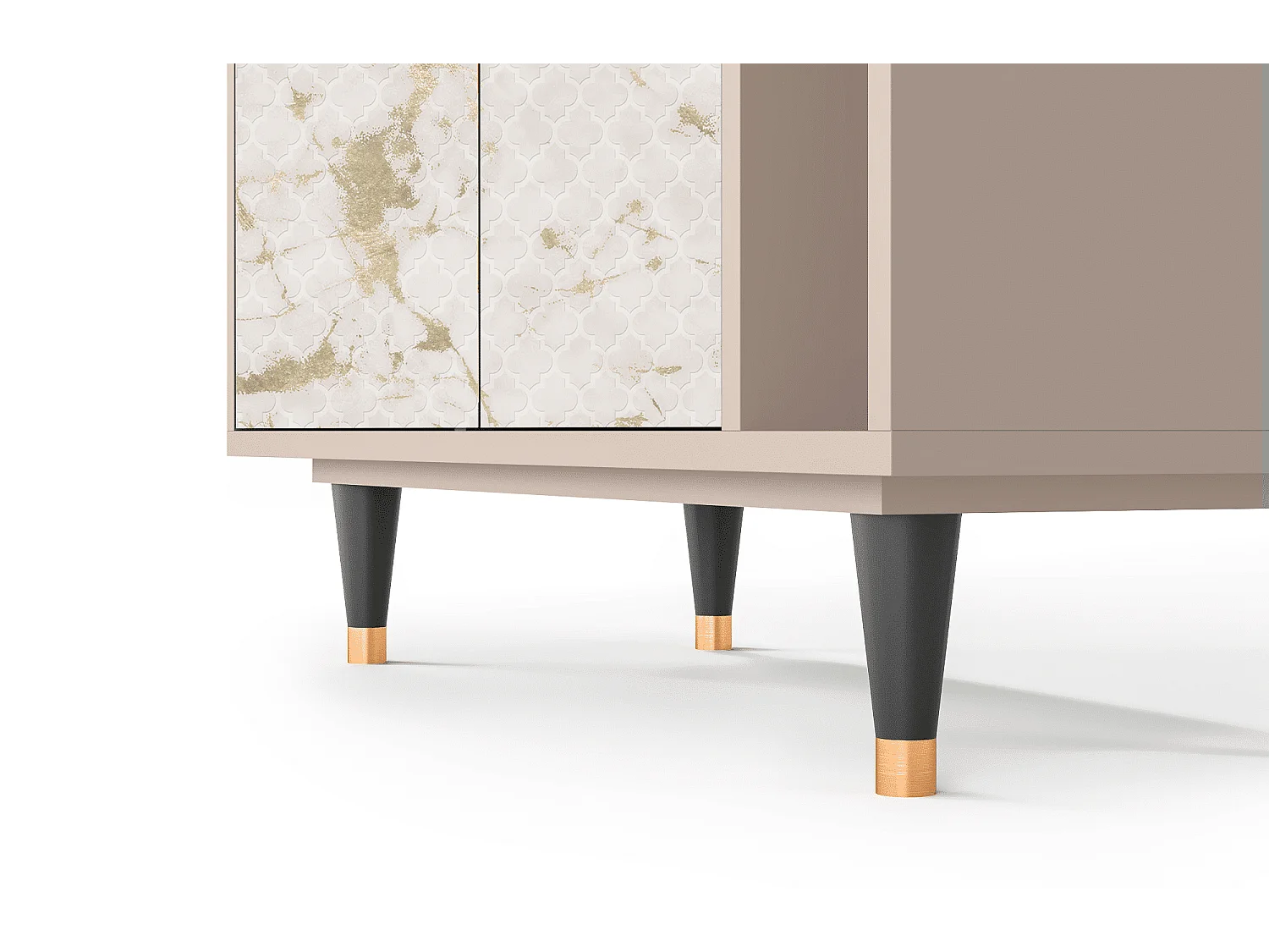 Kredens - 96х110х41 cm - BS6 - Sahara desert, Latte