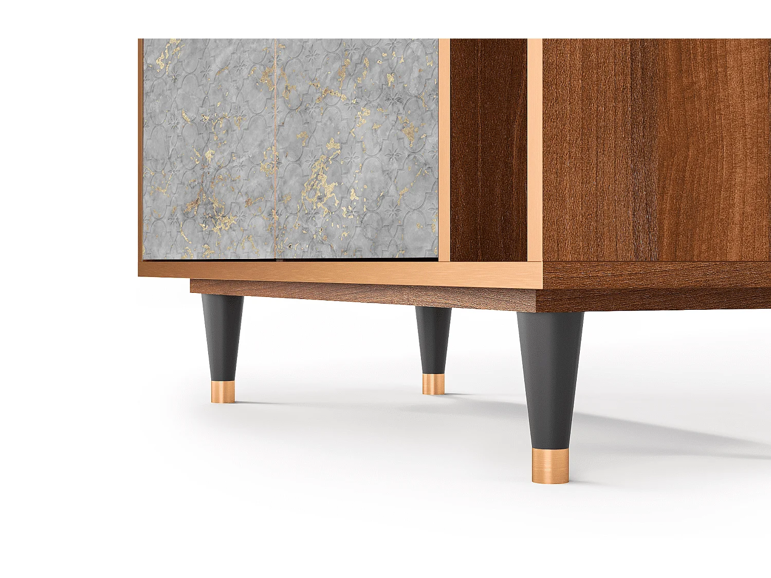 Buffet - 96х110х41 cm - BS6 - Mariana Trench, Noyer