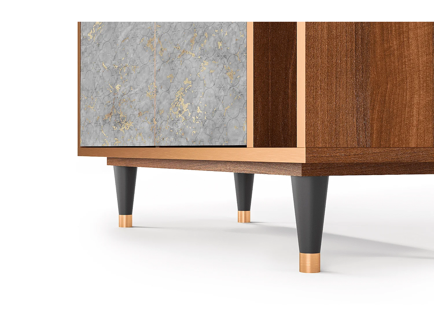 Dressoir - 96х110х41 cm - BS6 - Mariana Trench, Walnoot