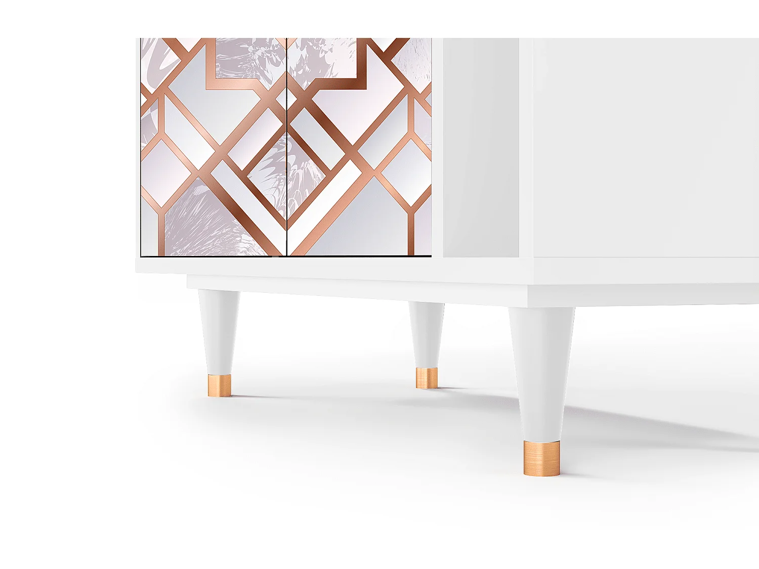 Buffet - 96х110х41 cm - BS6 - Pastel Fairytale, Blanc