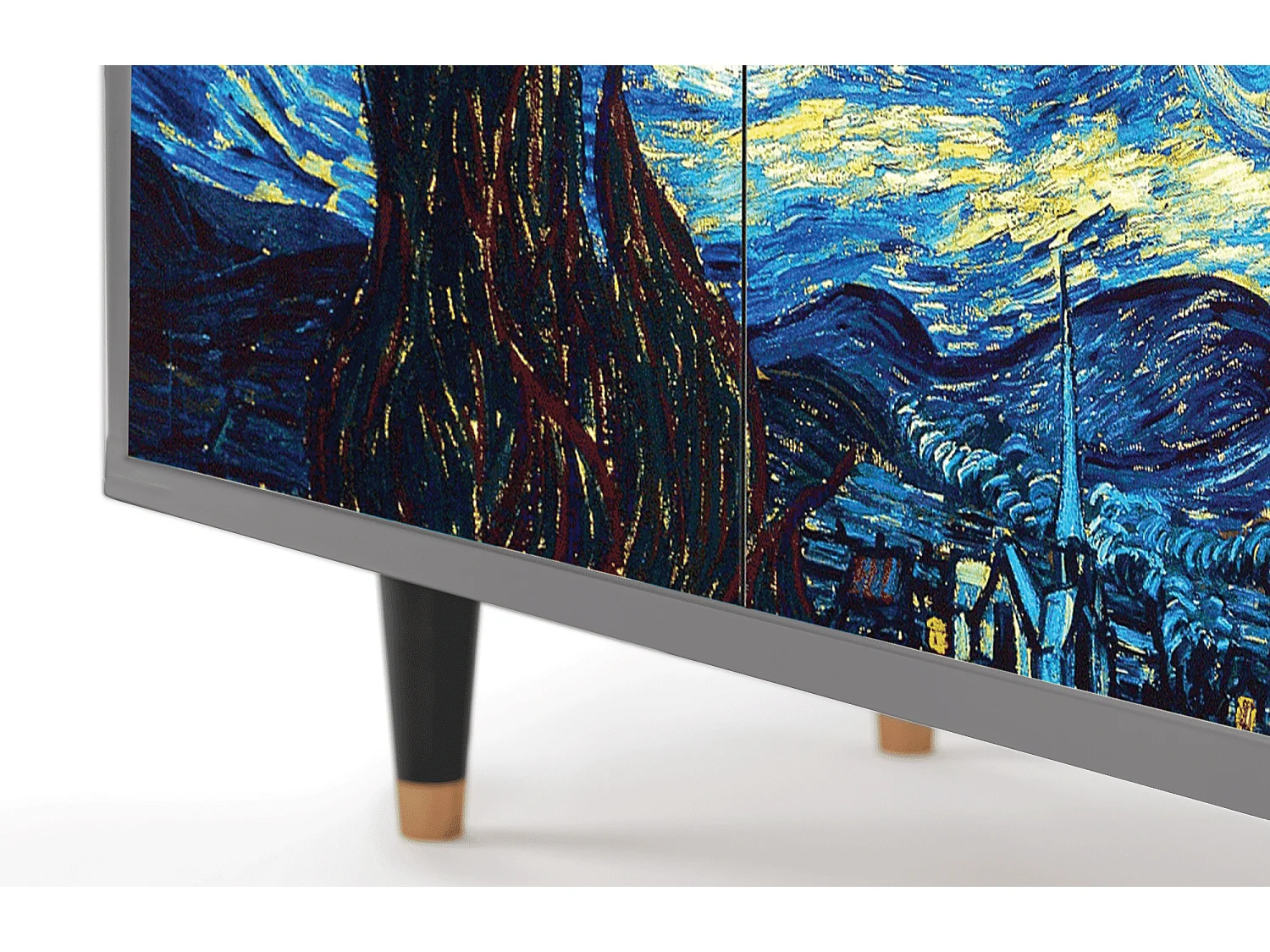 Credenza - 94x96x48 cm - BS3 - The Starry Night  , Grigio