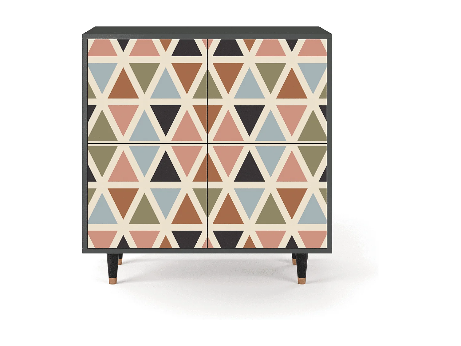 Credenza - 94x96x48 cm - BS3 - Royal Triangles, Antracite