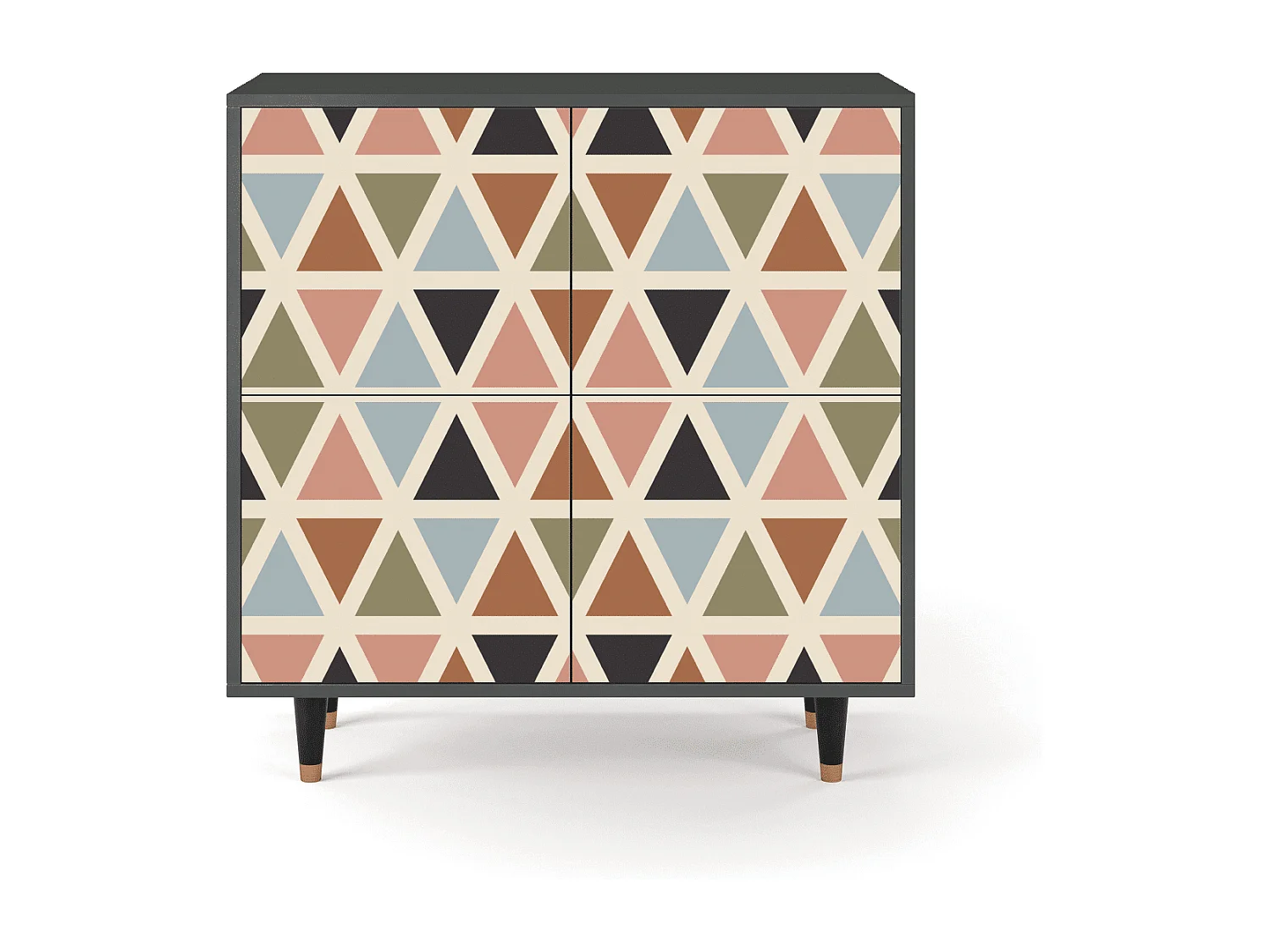 Credenza - 94x96x48 cm - BS3 - Royal Triangles, Antracite