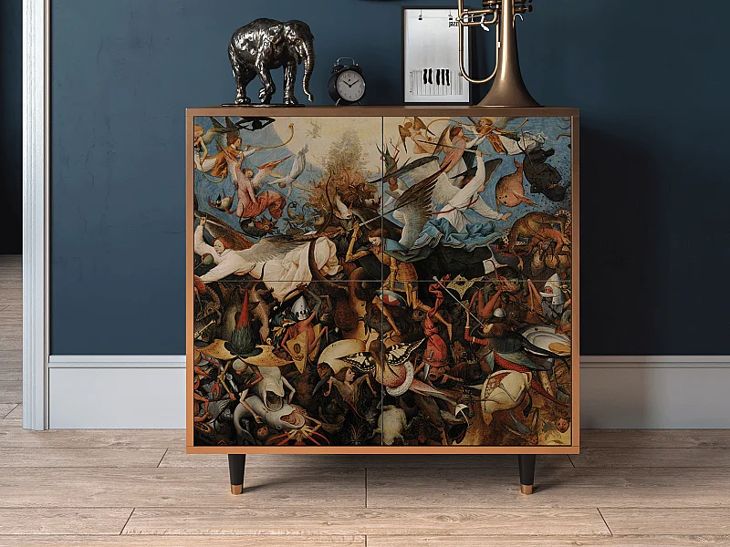 Buffet - 94x96x48 cm - BS3 - The Fall, Noyer