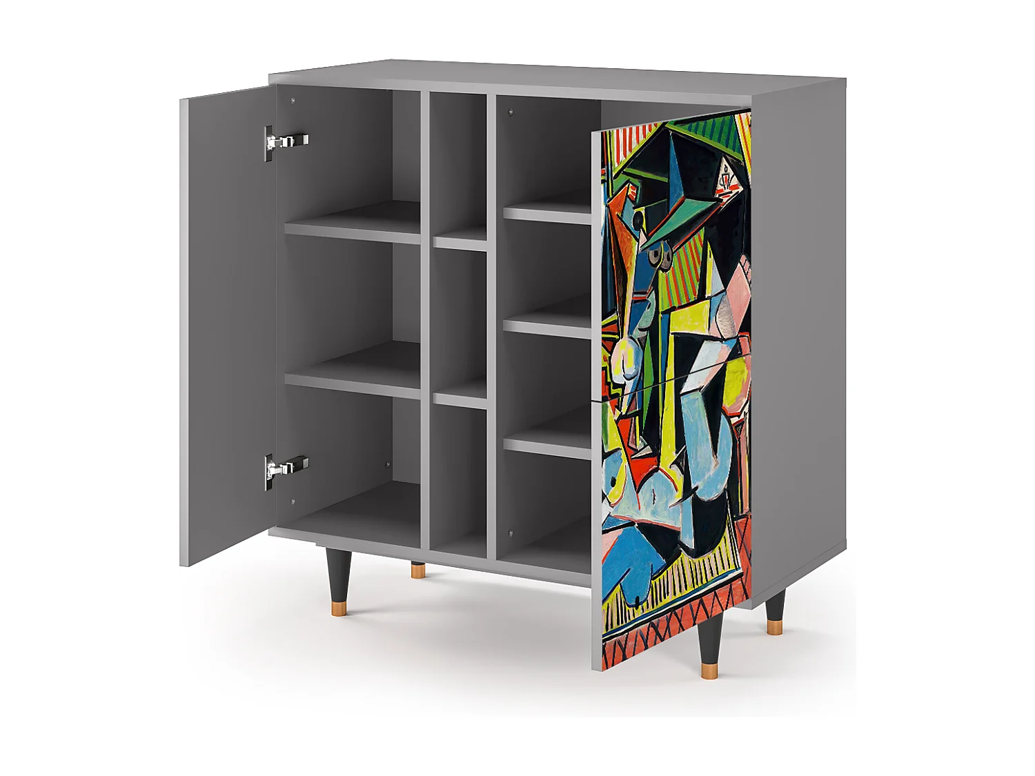 Buffet - 94х96х41 cm - BS5 - Women of Algiers, Gris