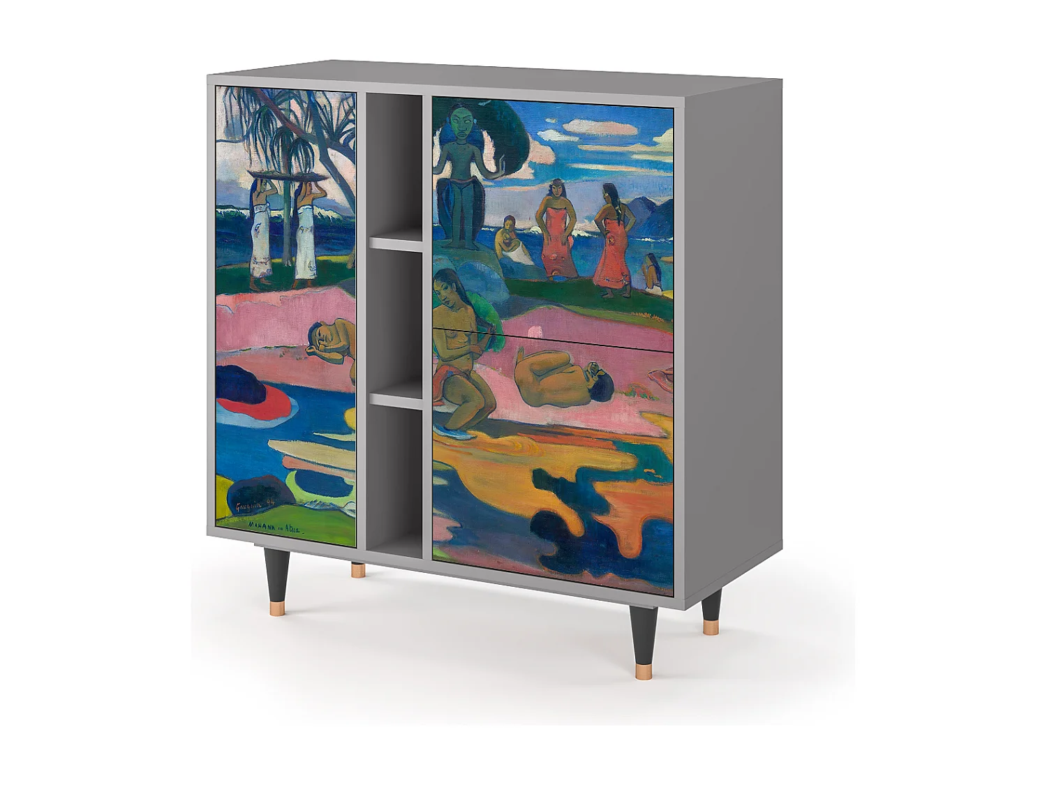 Kredens - 94х96х41 cm - BS5 - Day of the God, Szary