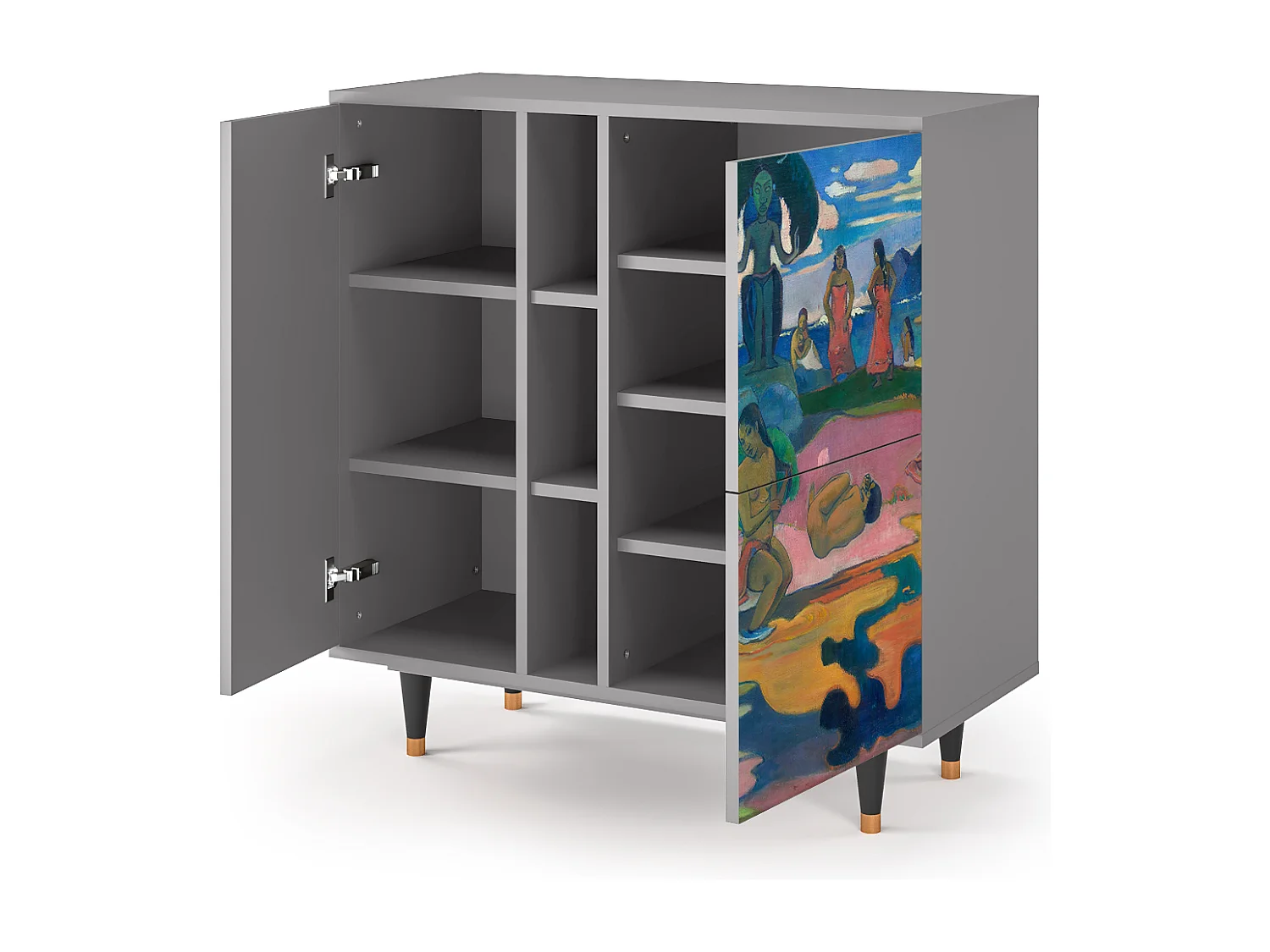 Kredens - 94х96х41 cm - BS5 - Day of the God, Szary