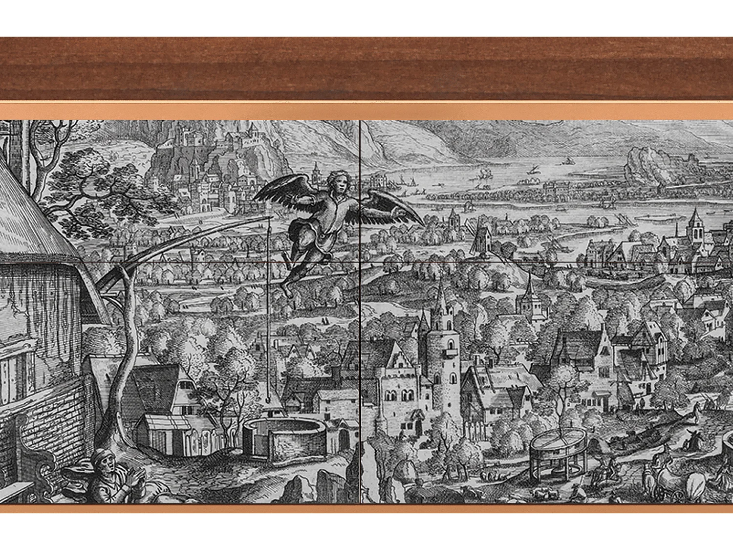 Aparador - 115x85x48 cm - BS4 - Farms in a Village, Nogal