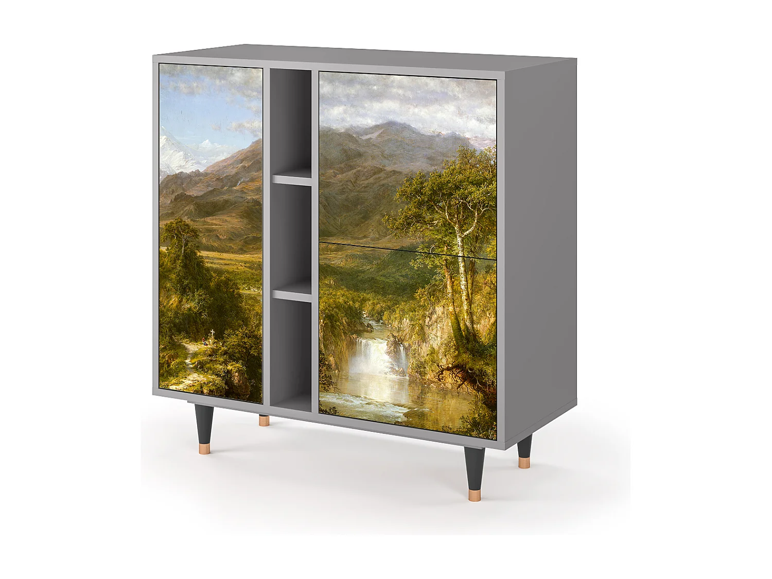 Buffet - 94х96х41 cm - BS5 - The Heart of the Andes , Gris