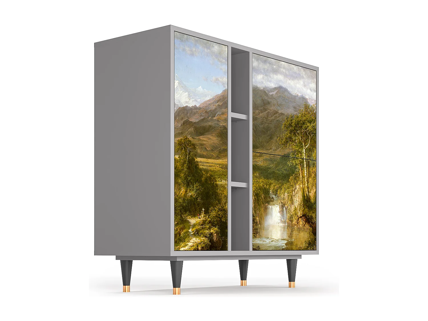 Buffet - 94х96х41 cm - BS5 - The Heart of the Andes , Gris