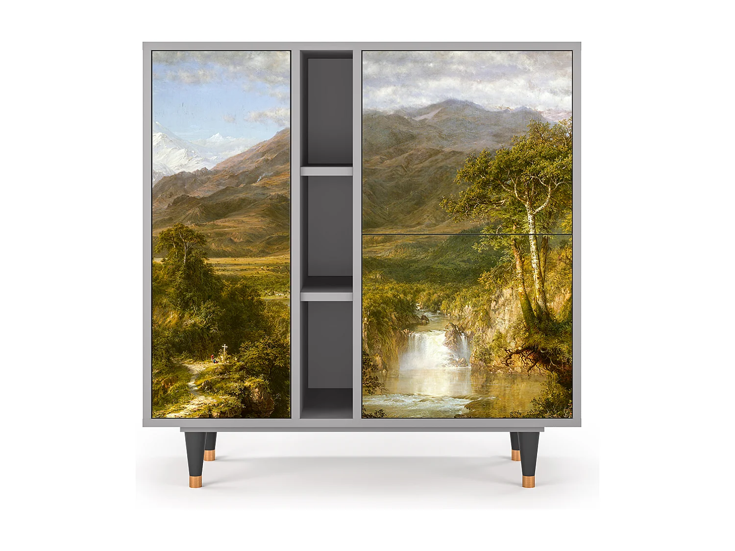 Buffet - 94х96х41 cm - BS5 - The Heart of the Andes , Gris