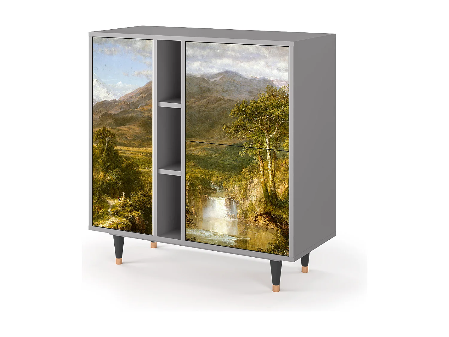 Buffet - 94х96х41 cm - BS5 - The Heart of the Andes , Gris