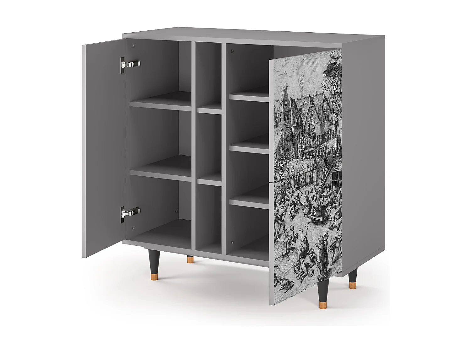 Buffet - 94х96х41 cm - BS5 - The Festival of Saint, Gris