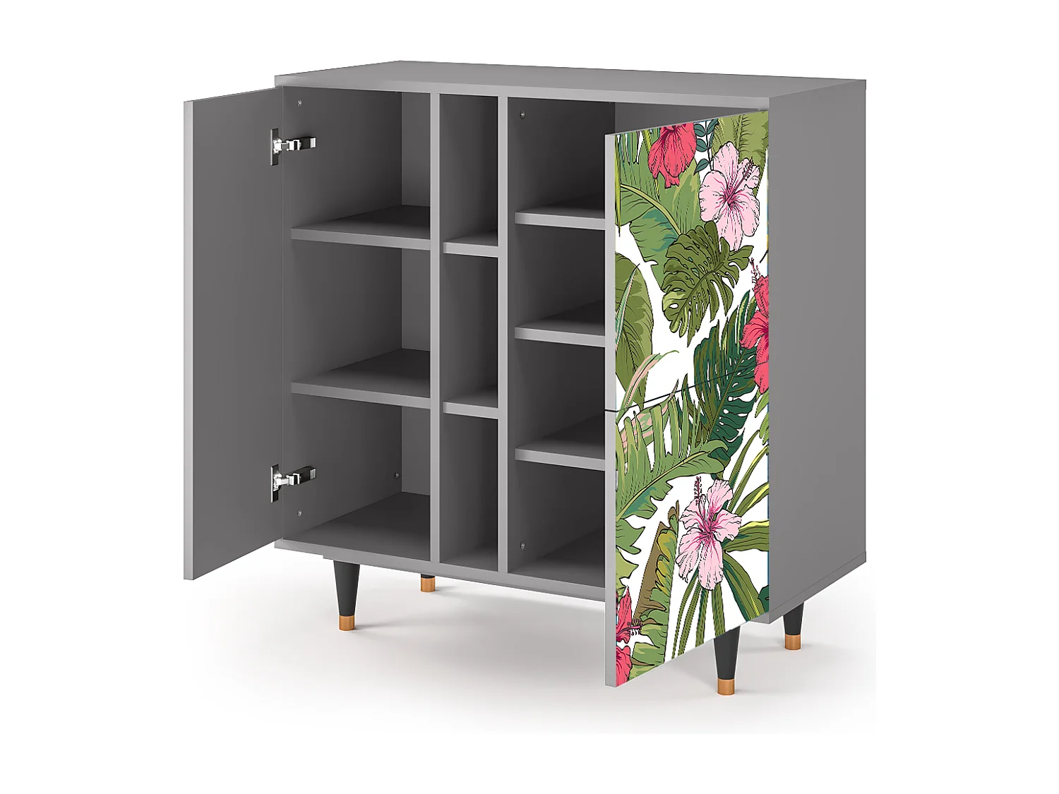 Buffet - 94х96х41 cm - BS5 - Verdant Tropics, Gris