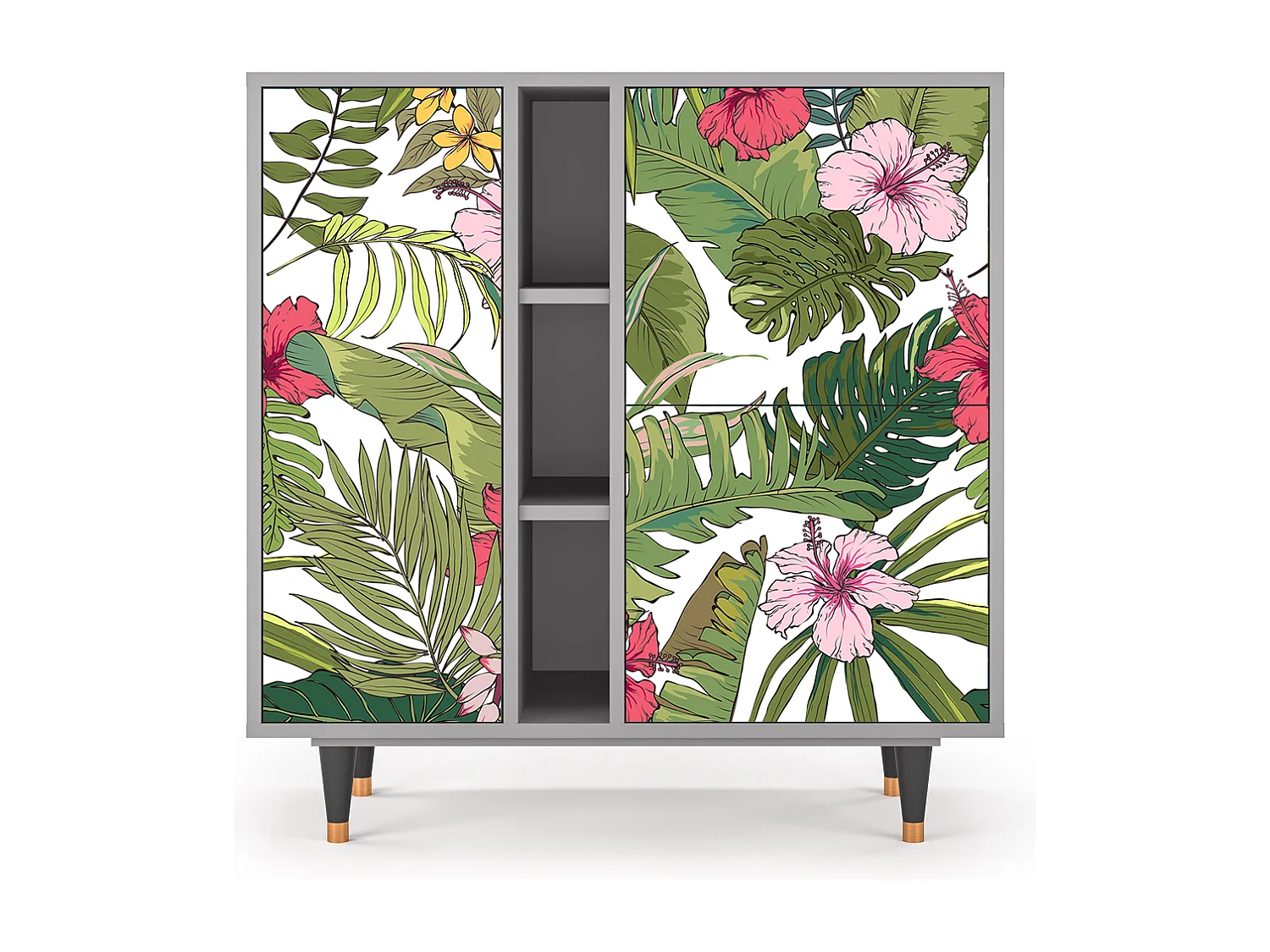 Buffet - 94х96х41 cm - BS5 - Verdant Tropics, Gris