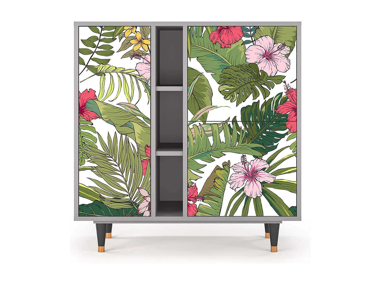 Buffet - 94х96х41 cm - BS5 - Verdant Tropics, Gris