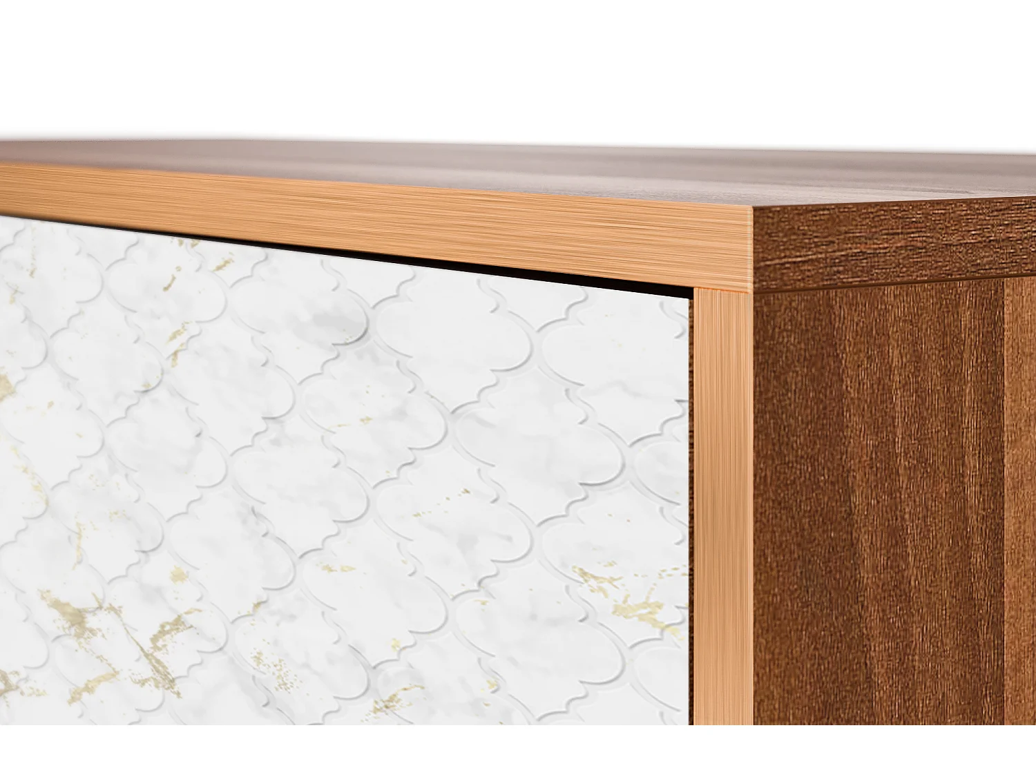 Buffet - 115х84х41 cm - S3 - Sweet Cotton, Noyer