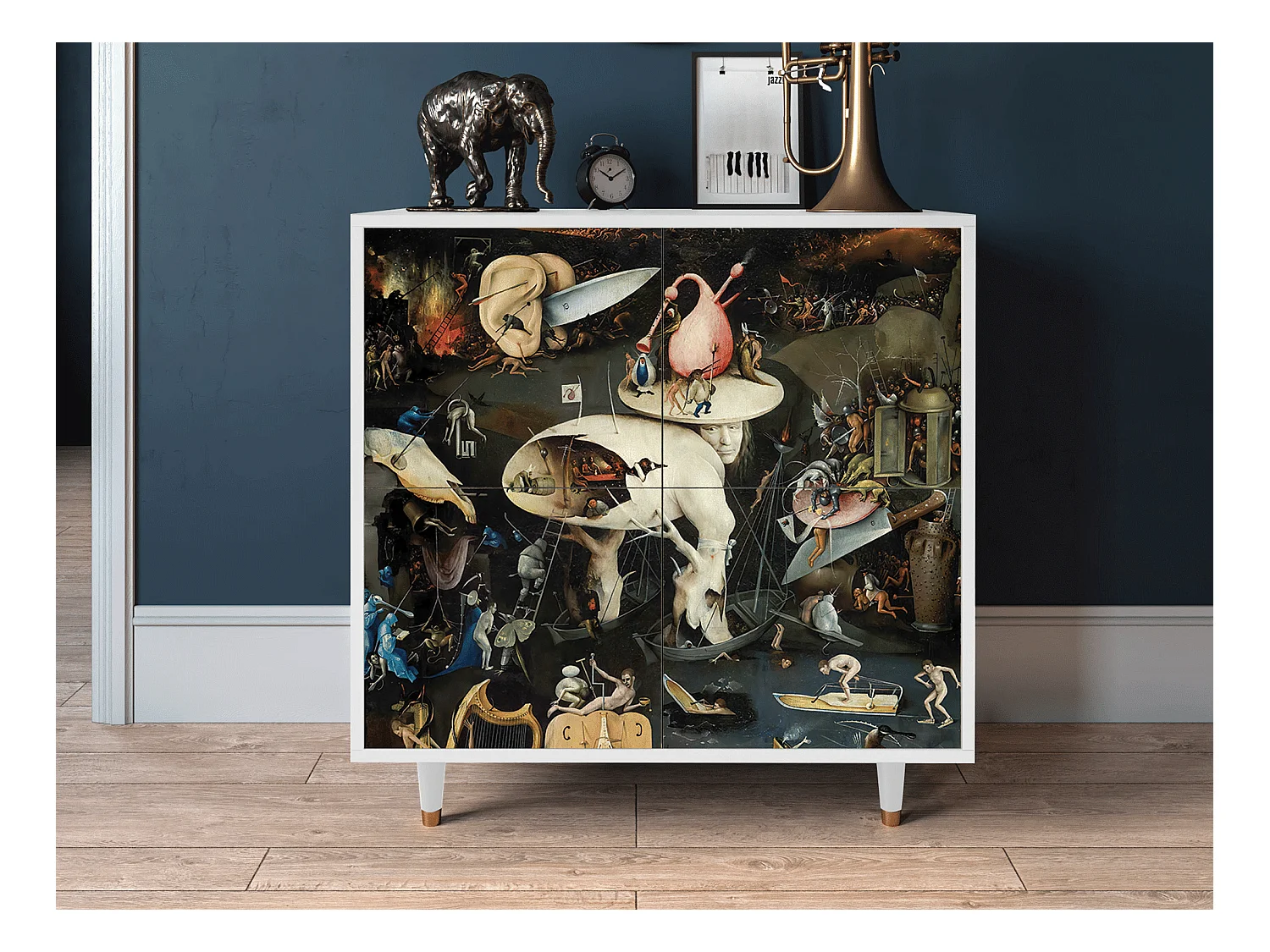Credenza - 94x96x48 cm - BS3 - The Garden 2, Bianco