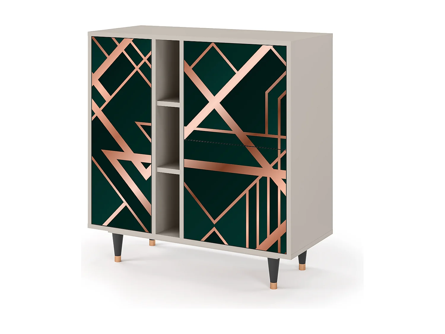 Buffet - 94х96х41 cm - BS5 - Emerald Gatsby, Sable