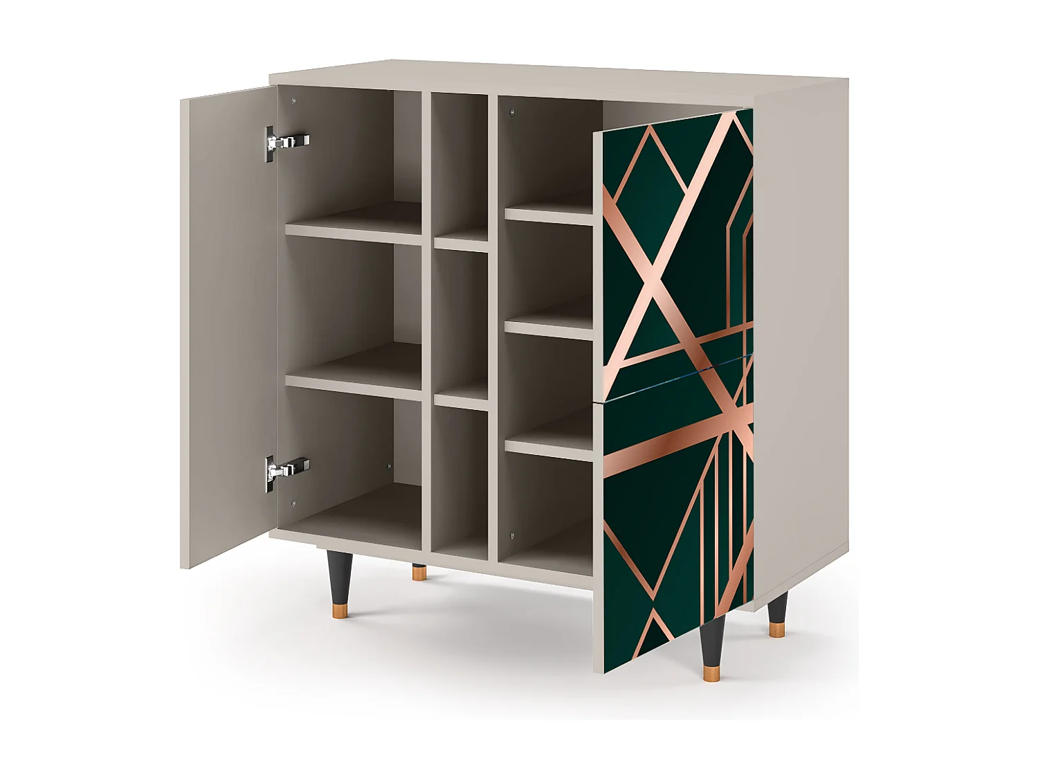 Buffet - 94х96х41 cm - BS5 - Emerald Gatsby, Sable