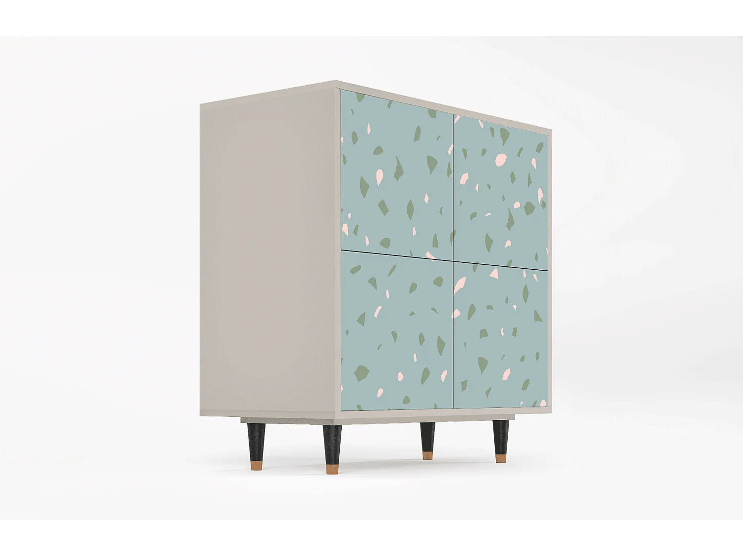 Aparador - 94x96x48 cm - BS3 - Blue Drops, Areia