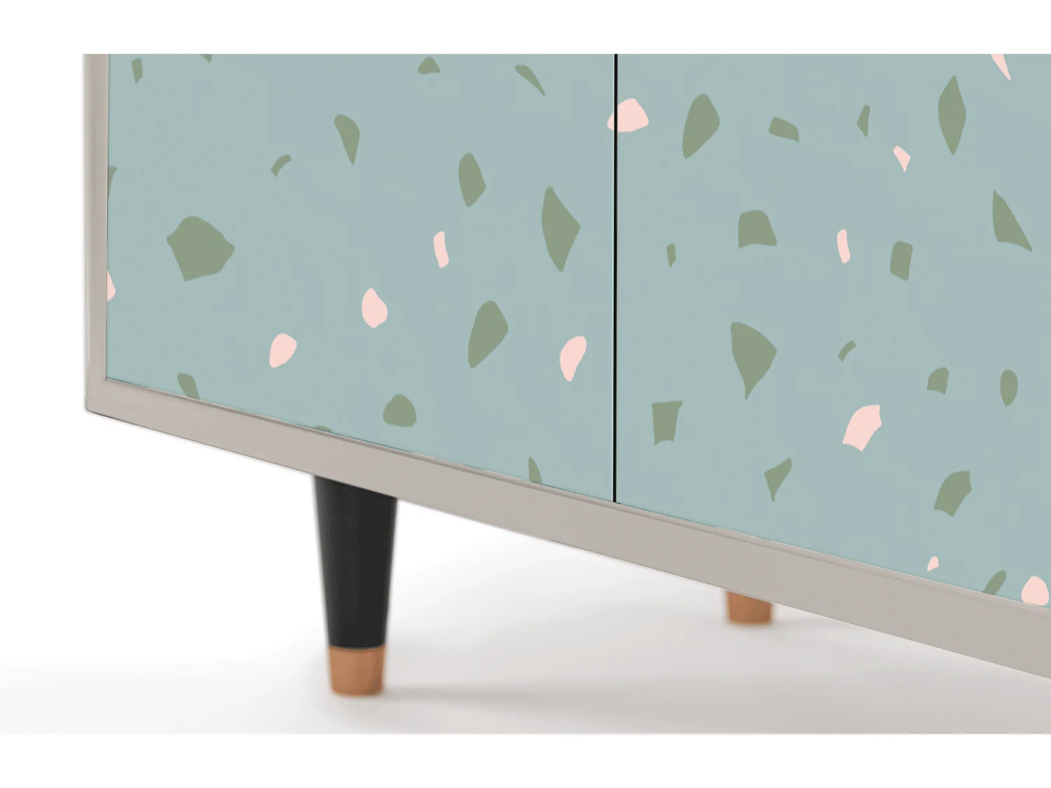 Kredens - 94x96x48 cm - BS3 - Blue Drops, Piaskowy