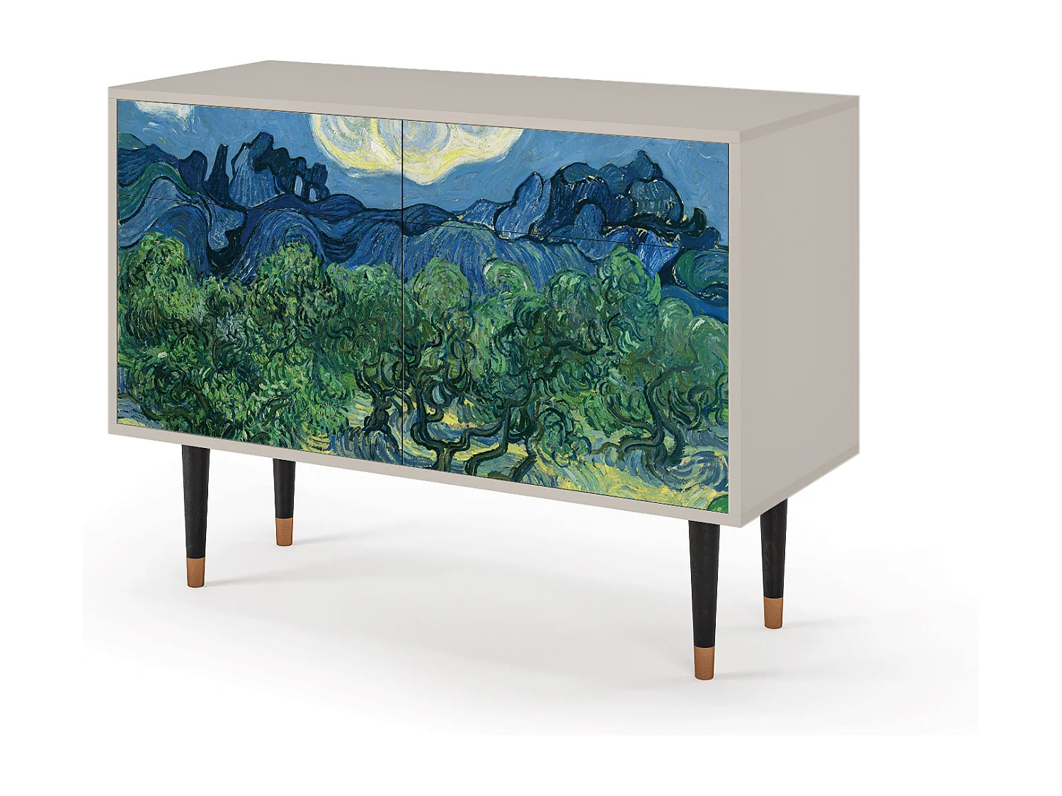 Credenza - 115x85x48 cm - BS4 - The Oil Trees, Sabbia