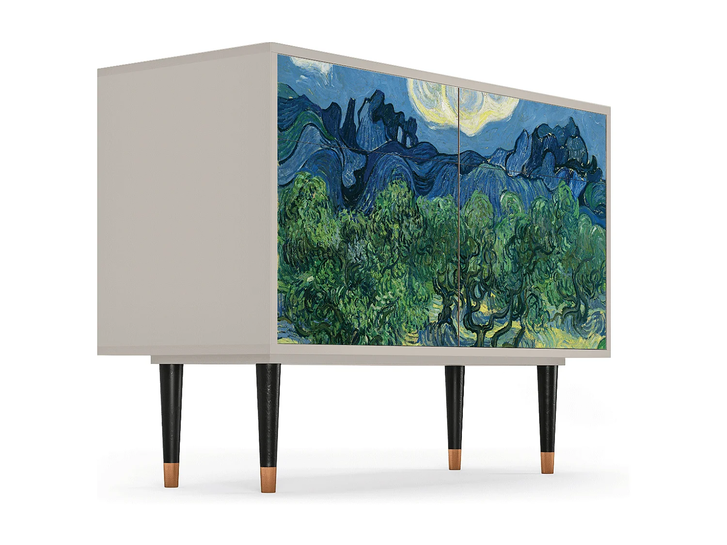Credenza - 115x85x48 cm - BS4 - The Oil Trees, Sabbia
