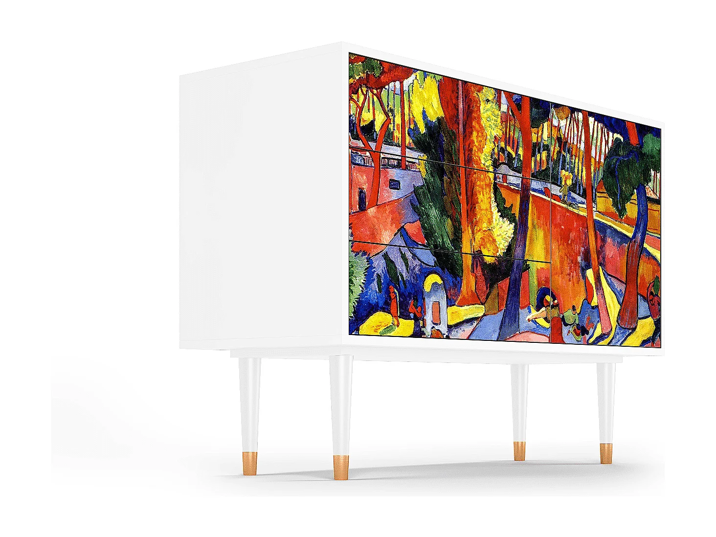 Credenza - 115х84х41 cm - S3 - The Turning Road, Bianco