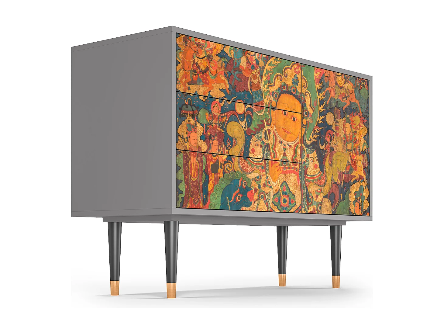 Credenza - 115х84х41 cm - S3 - God by Vaisravana , Grigio